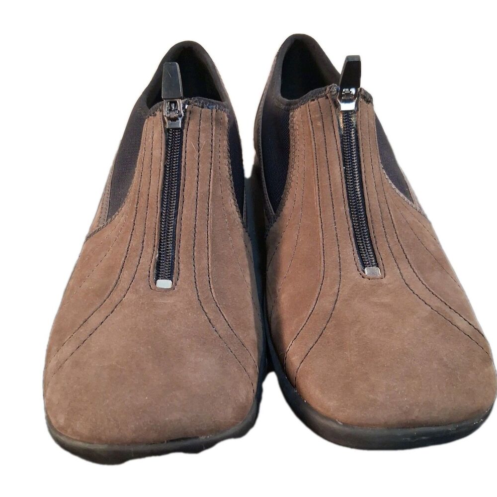 Privo Clark's Zip Front Shoes Women's Size 9.5 Zip Entry Comfort
